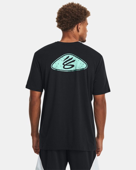 Men's Curry Championship Short Sleeve in Black image number 1